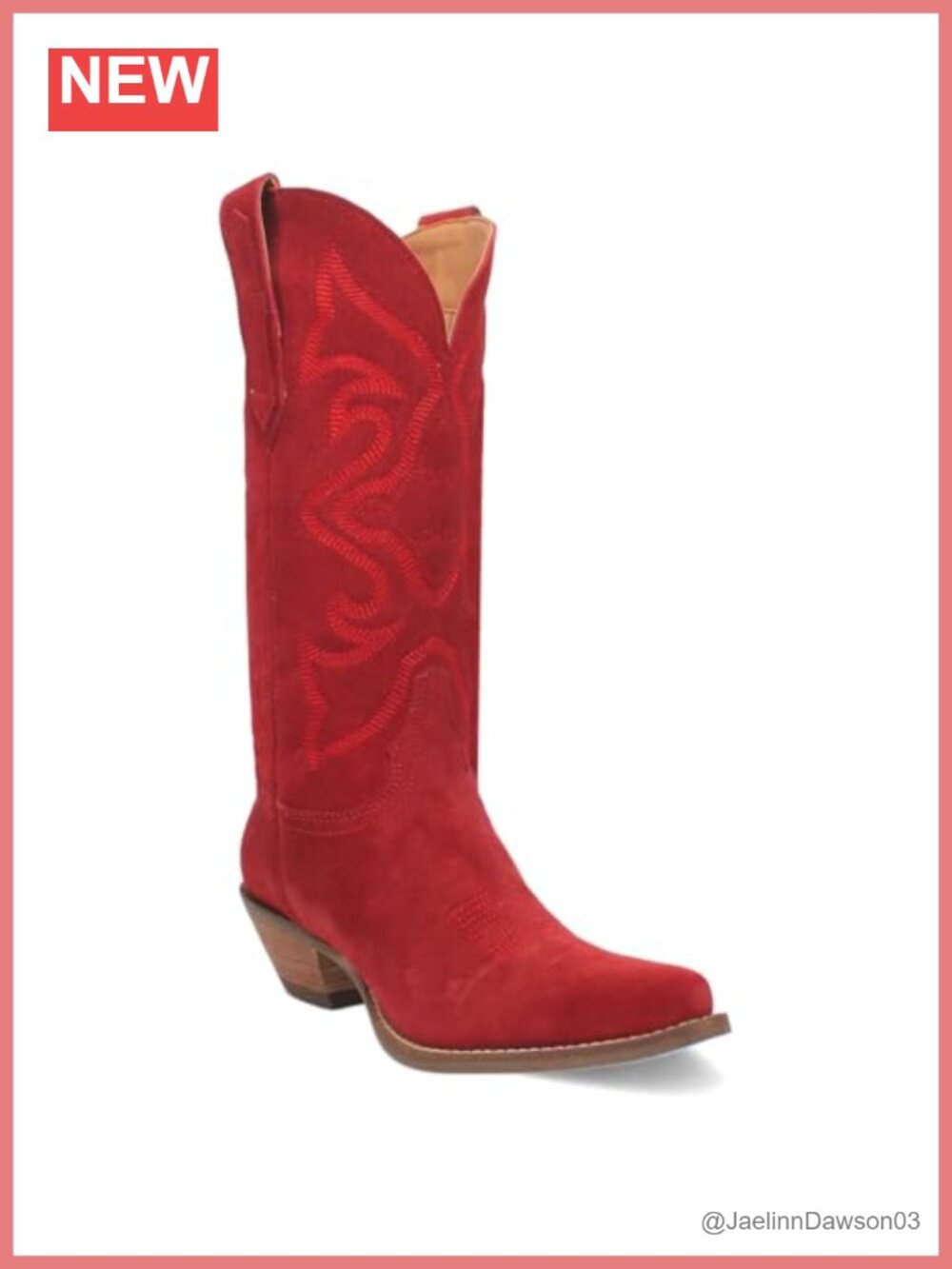 Dingo Women's Mid-Calf Cowgirl Boots with Fowler Heel